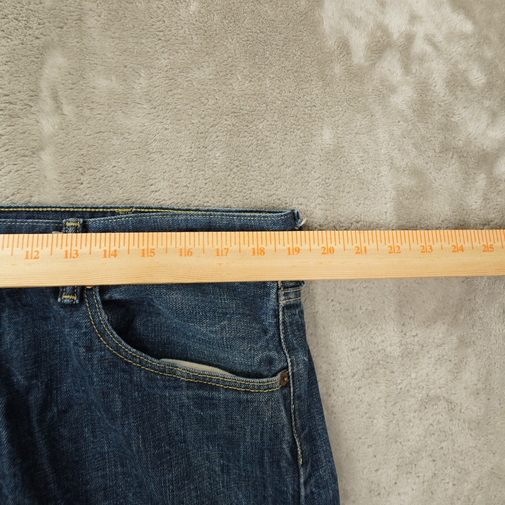 Levi's 501 XX Button Fly Denim Jeans Men's 40x32 (38x28) Blue Distressed - Picture 7 of 11
